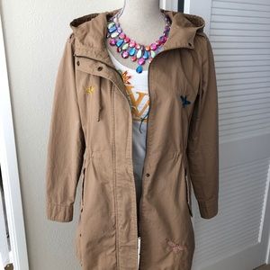 COPY - Coat with Embroidered Bees